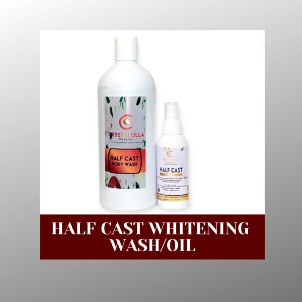 Half Cast Whitening Wash/Oil